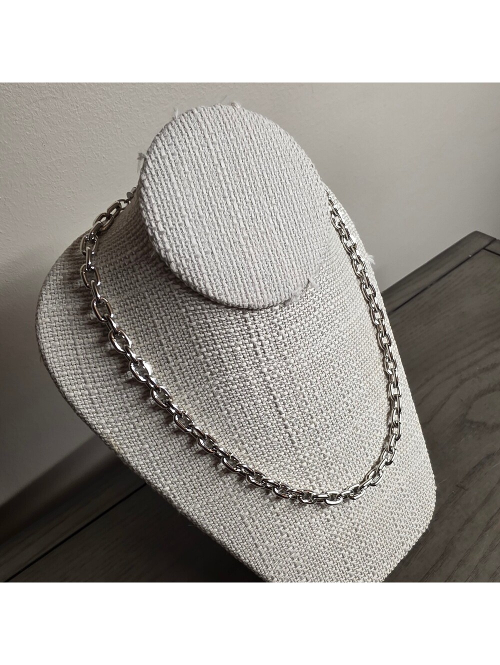 Silver Link Necklace - Picture 2 of 5